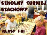 Szkolny turniej szachowy klas IIII