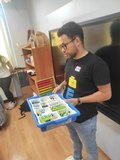 Zajcia z klockami Lego