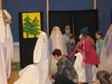Opowie wigilijna w wykonaniu Szkolnego Koa Misyjnego