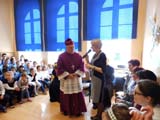 Biskup w szkole